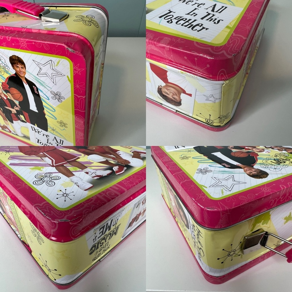 High School Musical Original Vintage Metal Lunch Box. - Picture 8 of 9